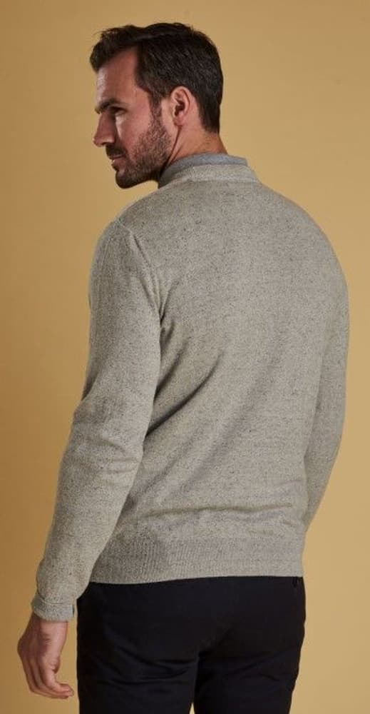 M's Linen Mix Crew Neck Light Grey, view: 4