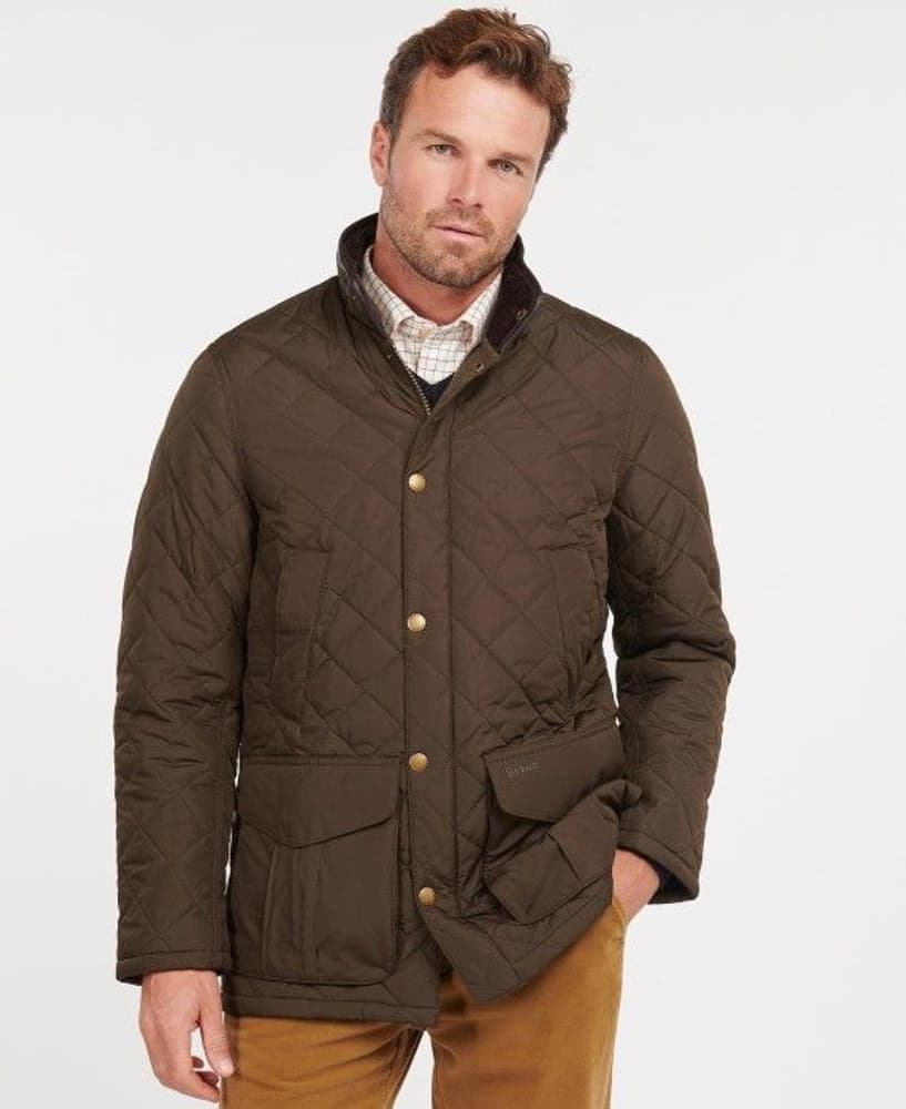 M's Devon Quilt Jacket Olive, view: 1