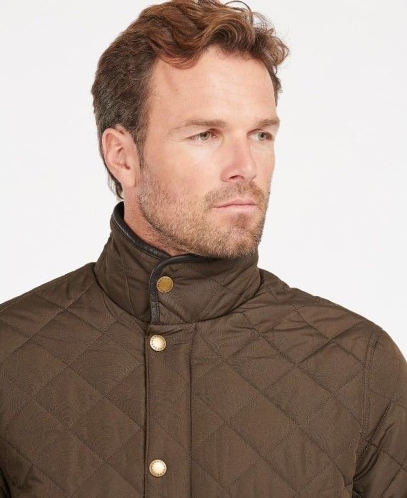M's Devon Quilt Jacket Olive, view: 5