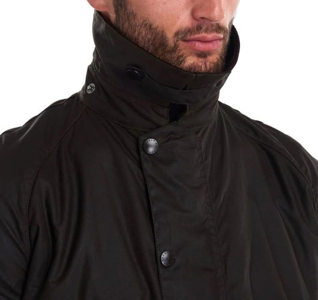 M's Bristol Wax Jacket Dark Olive, view: 4