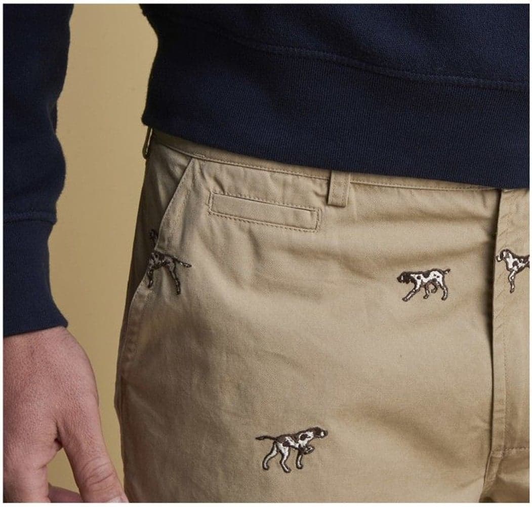 M's Feature Emb Shorts Stone, view: 2