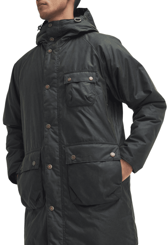 M's Wint Wax Parka Fern Fern, view: 3