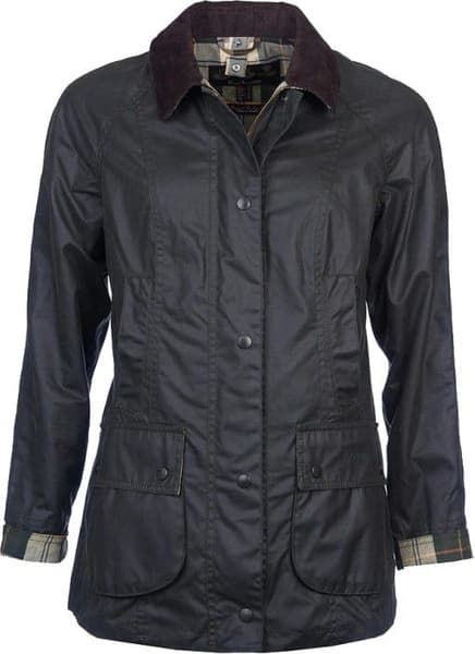W's Beadnell Wax Jacket Sage, view: 1