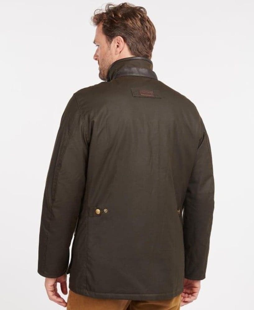 M's Hereford Wax Jacket Olive, view: 2