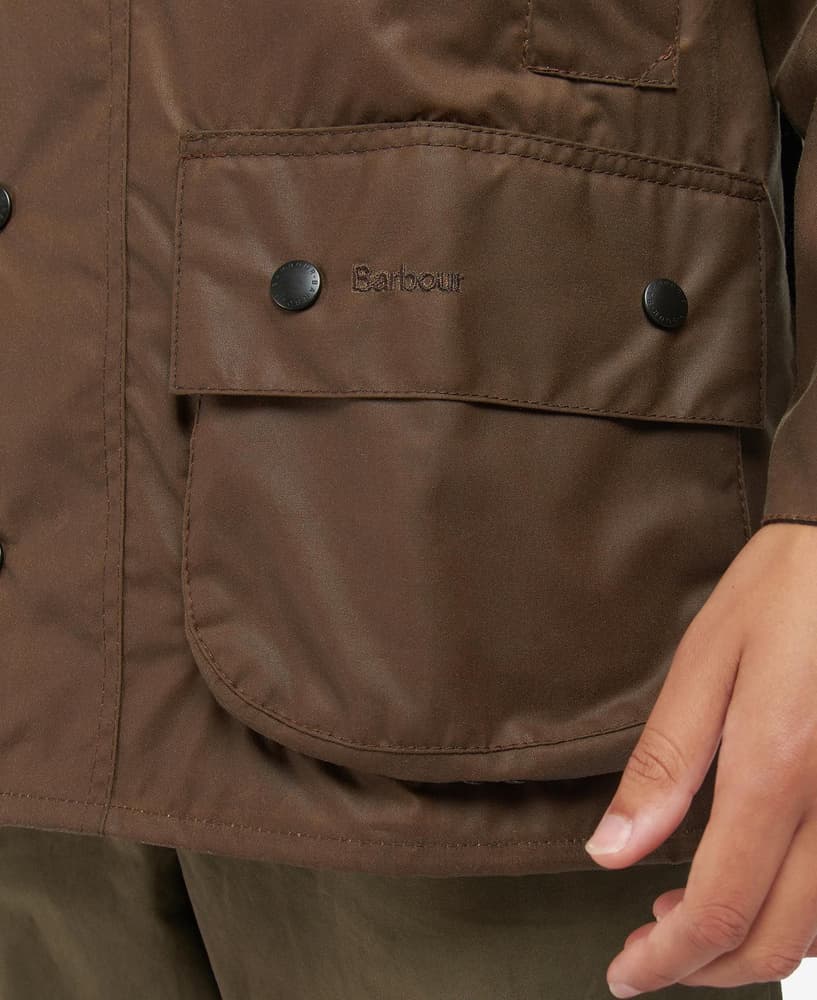 M's Beaufort Wax Jacket Bark, view: 6
