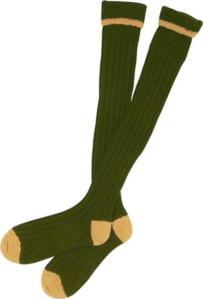 Contrast Gun Stockings Olive/Gold, view: 0