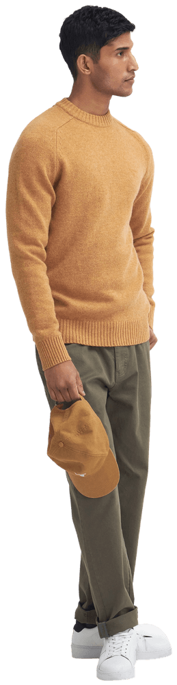 M's Grangetown Crew Neck Harvest Gold, view: 5