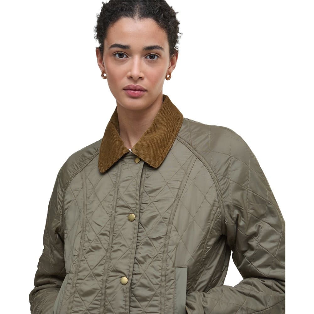 W's Beadnell Polarquilt Military Brown, view: 4