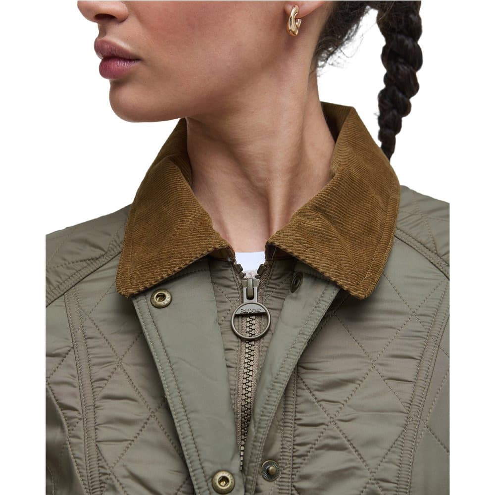 W's Beadnell Polarquilt Military Brown, view: 5