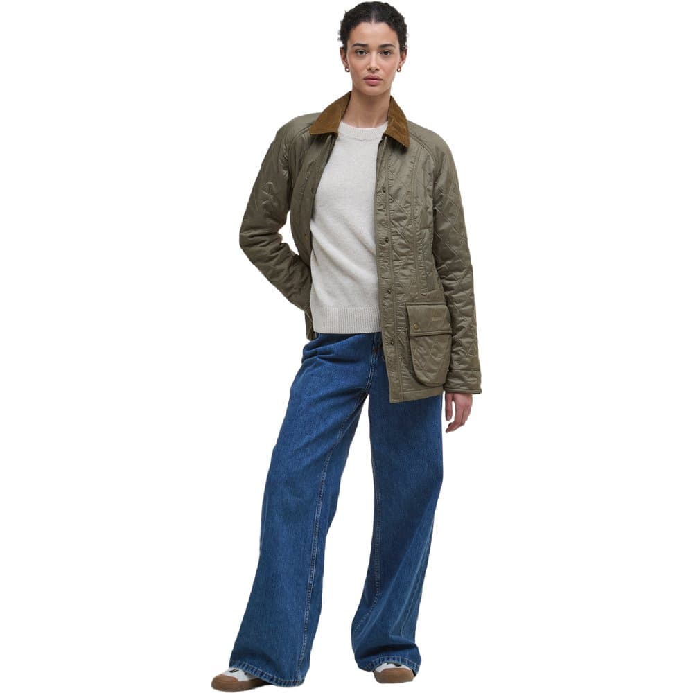 W's Beadnell Polarquilt Military Brown, view: 1