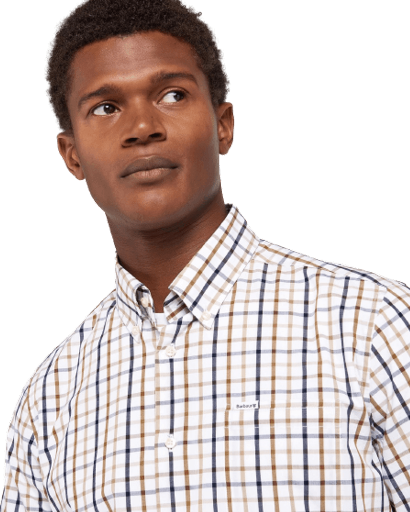 M's Eldon Tailored Shirt Stone, view: 1