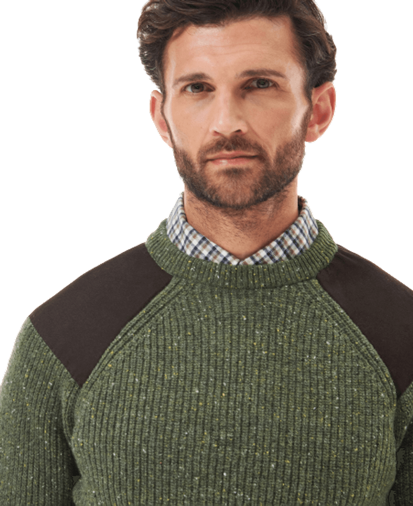 M's Raisthorpe Crew Neck Olive, view: 1