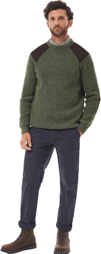 M's Raisthorpe Crew Neck Olive, view: 4