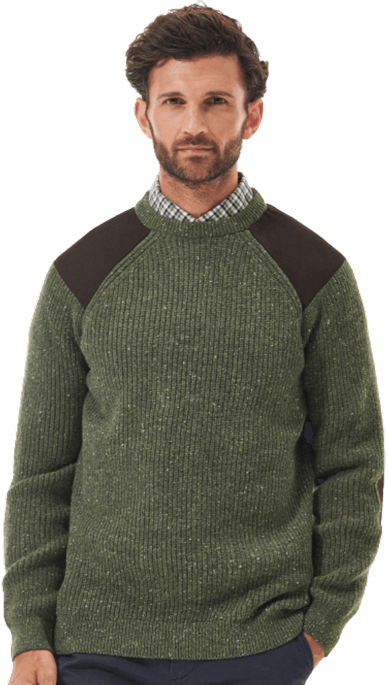 M's Raisthorpe Crew Neck Olive, view: 2