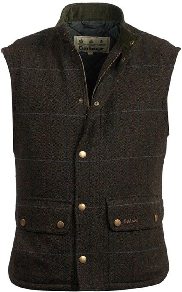 M's Wool Lowerdale Gilet Olive, view: 0