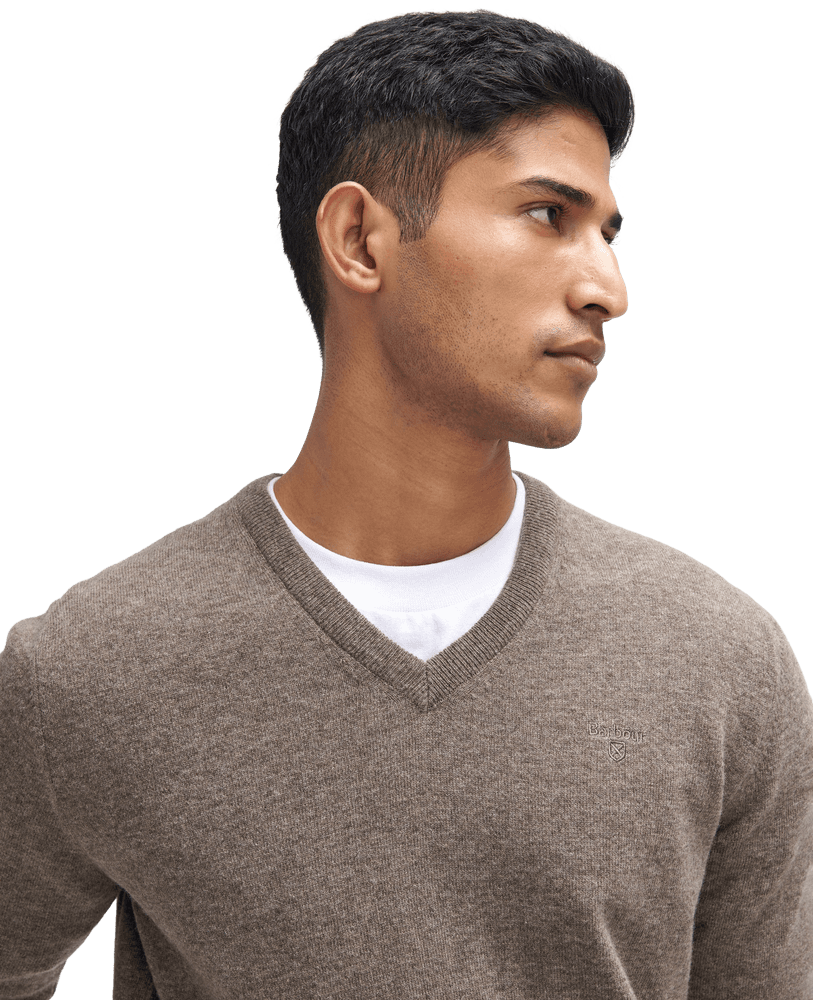 M's Essential Lambswool Dark Stone, view: 1