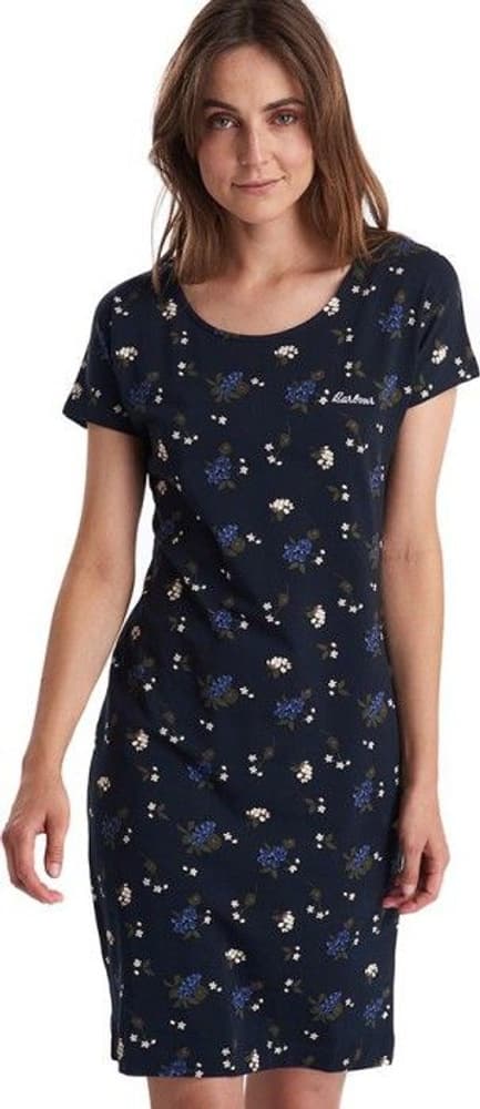 W's Harewood Print Dress Navy Country Print, view: 1