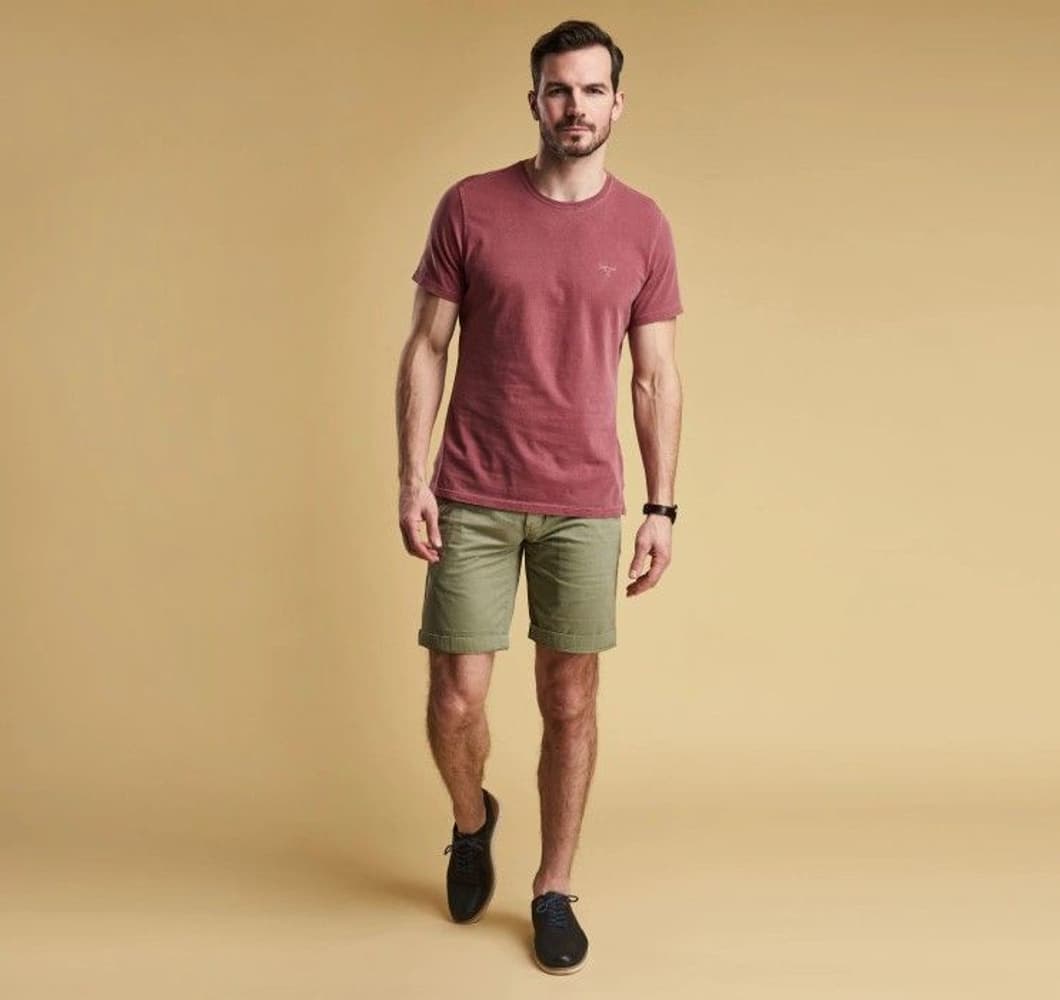 M's Neuston Twill Shorts Sunbleach Olive, view: 3