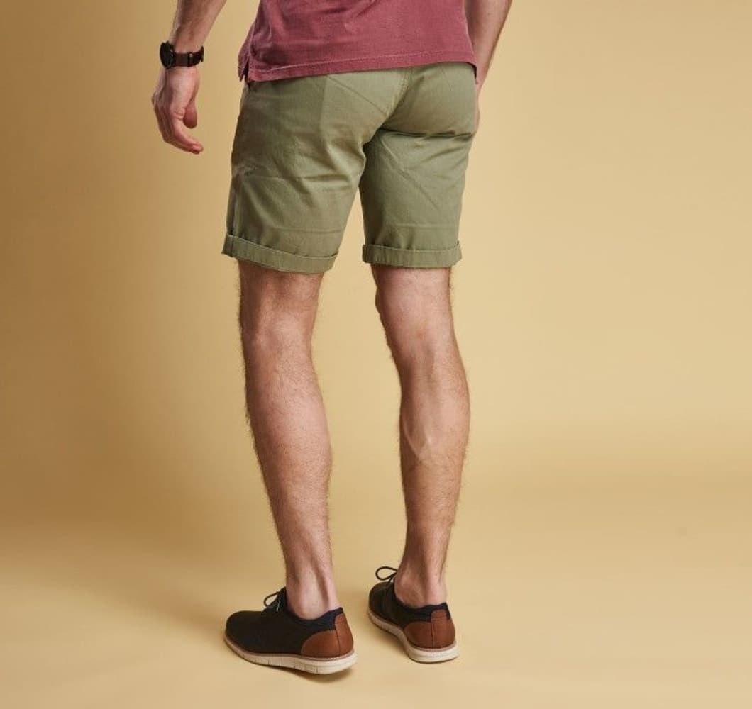 M's Neuston Twill Shorts Sunbleach Olive, view: 2