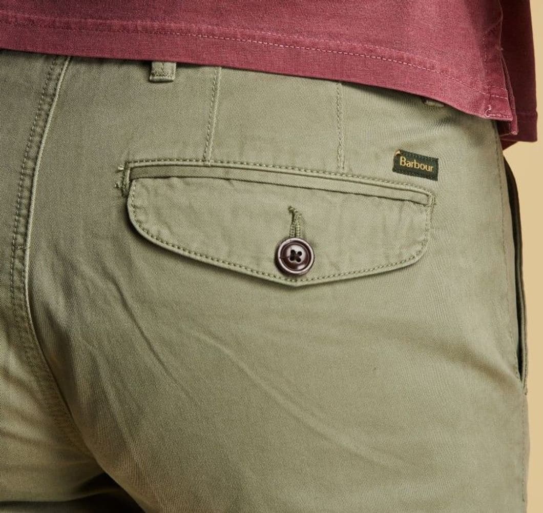 M's Neuston Twill Shorts Sunbleach Olive, view: 4