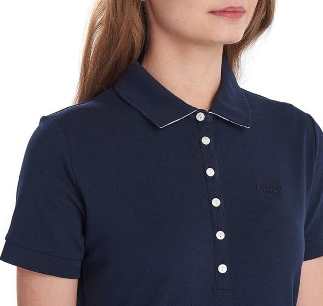 W's Portsdown Polo Shirt Navy/Platinum, view: 1
