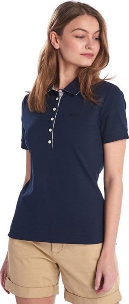 W's Portsdown Polo Shirt Navy/Platinum, view: 2