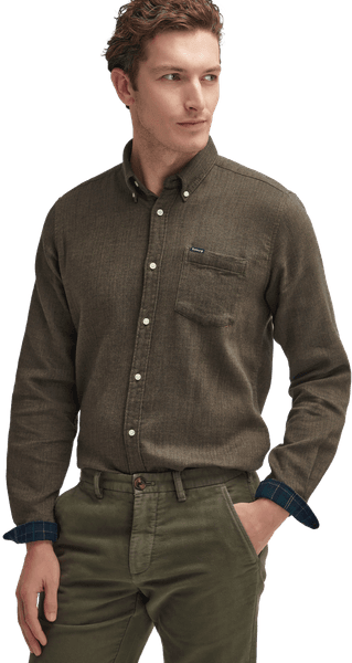 M's Moleskin Tailored Fit Olive, view: 1