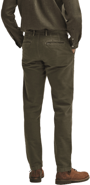 M's Moleskin Tailored Fit Olive, view: 4