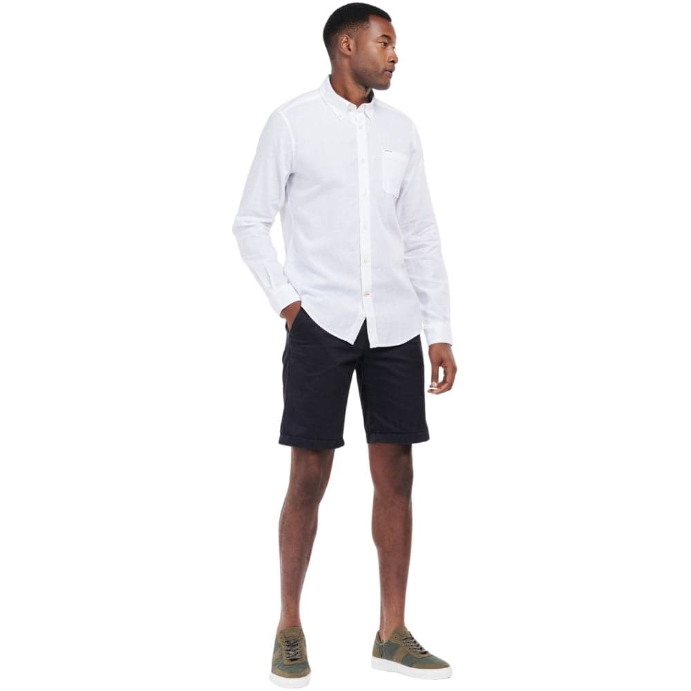 M's Nelson Tailored Fit Shirt White, view: 5