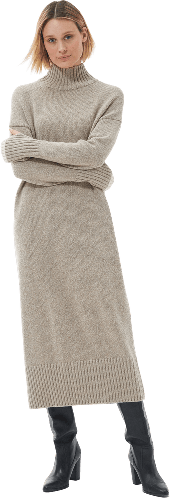 W's Winona Midi Knit Dress Light Fawn, view: 1