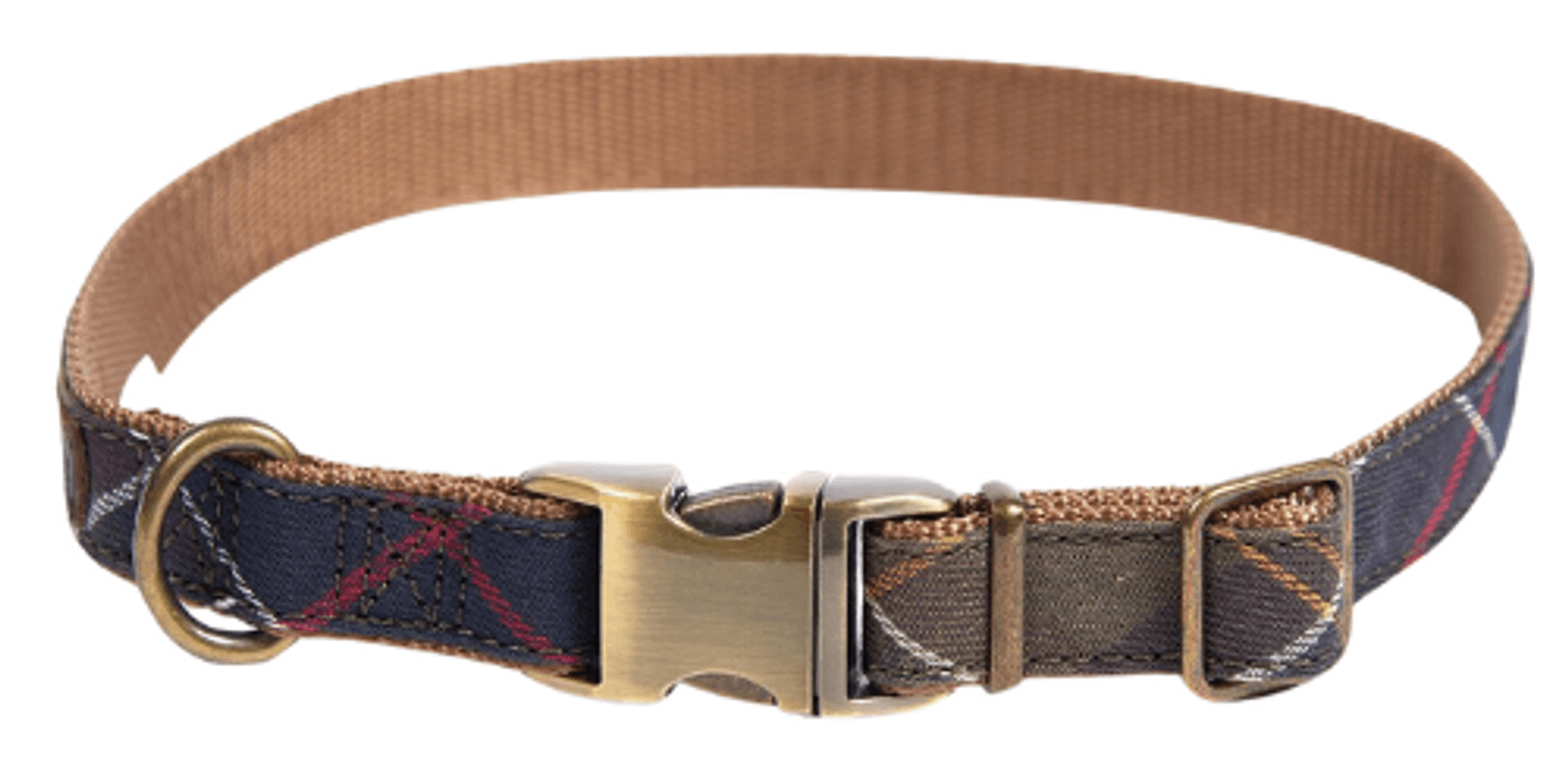 Tartan/Webbing Dog Collar Classic Tartan, view: 0