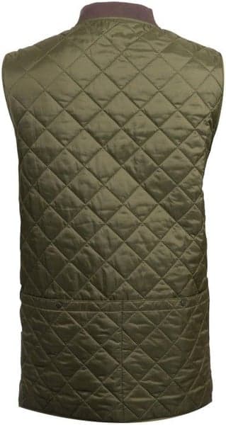 M's Keeperwear Gilet Check Dark Olive, view: 1