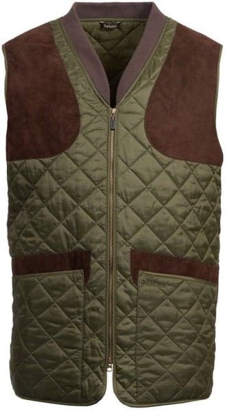 M's Keeperwear Gilet Check Dark Olive, view: 0