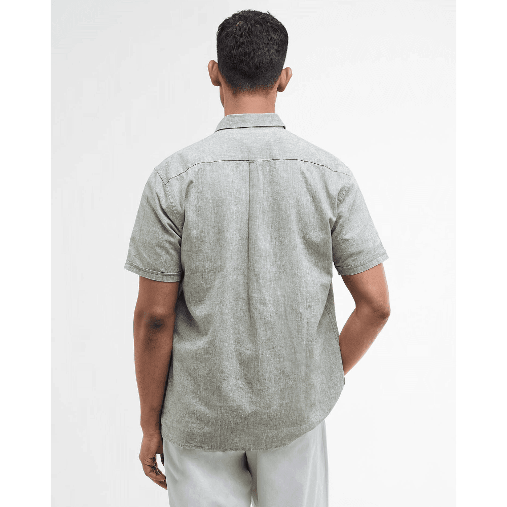 Nelson Ss Shirt Bleached Olive, view: 2