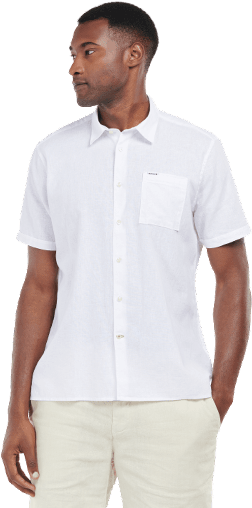 M's Nelson S/S Summer Shirt White, view: 1