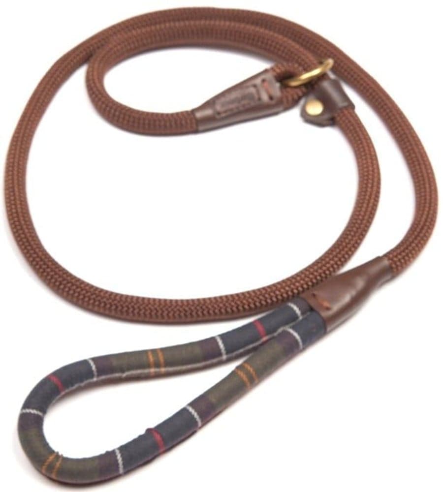 Tartan Trimmed Slip Dog Lead, view: 0