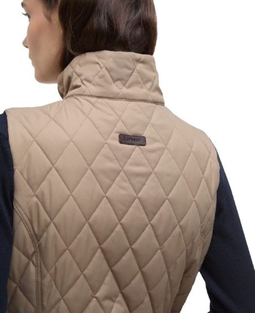 W's Keeper Wear Quilted Gilet Military Brown, view: 4