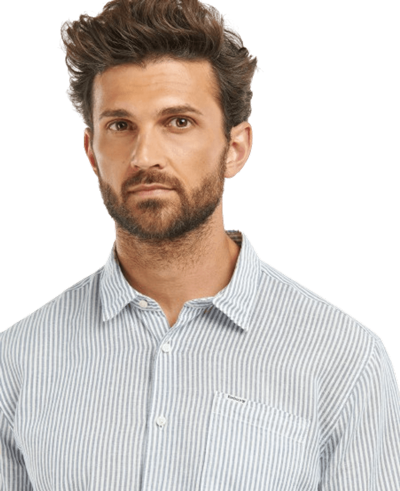 M's Deerpark Summerfit Shirt Navy, view: 4