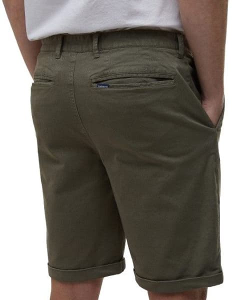 M's Washed Twill Chino Shorts Stone, view: 1