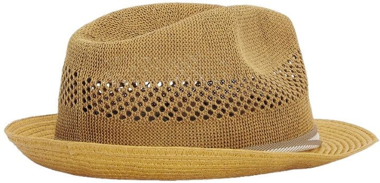 M's Craster Trilby Summer Hat Dark Tan, view: 1