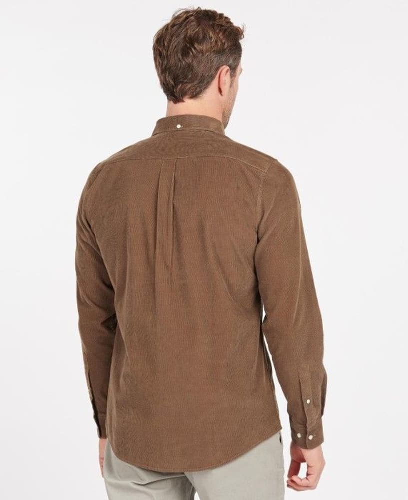 M's Ramsey Cord Tailored Shirt Brown, view: 3