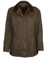 W's Classic Beadnell Wax Jacket Olive - view: 0
