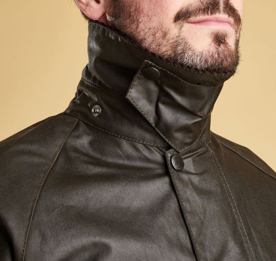 M's Classic Beaufort Wax Jacket Dark Olive, view: 3