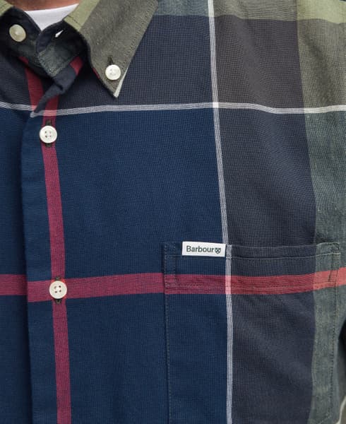 M's Douglas Relaxed Fit S/S Shirt Classic Tartan, view: 5