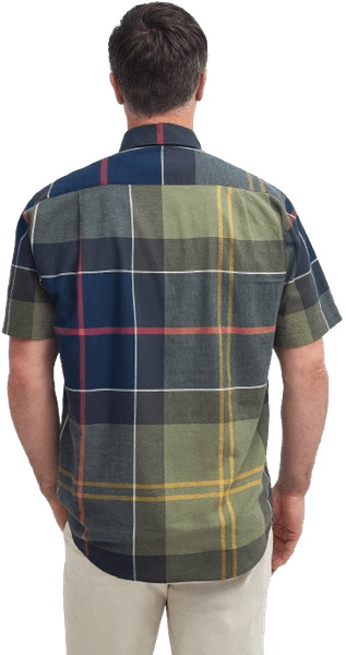 M's Douglas Relaxed Fit S/S Shirt Classic Tartan, view: 3