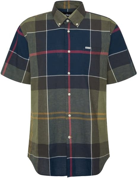 M's Douglas Relaxed Fit S/S Shirt Classic Tartan, view: 0