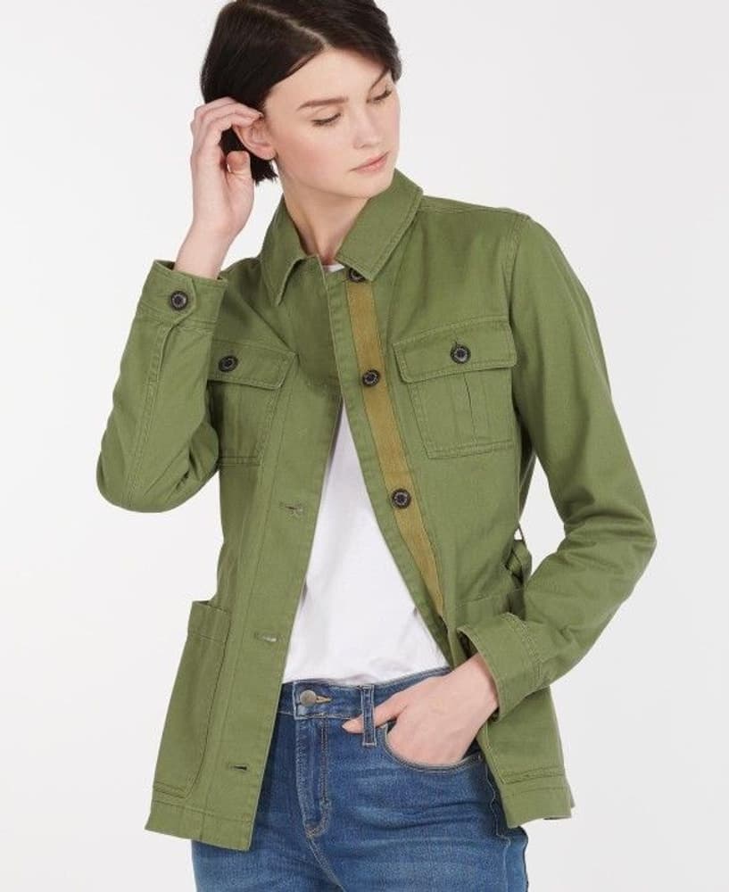 W's Victoria Utility Overshirt Bay Leaf, view: 1