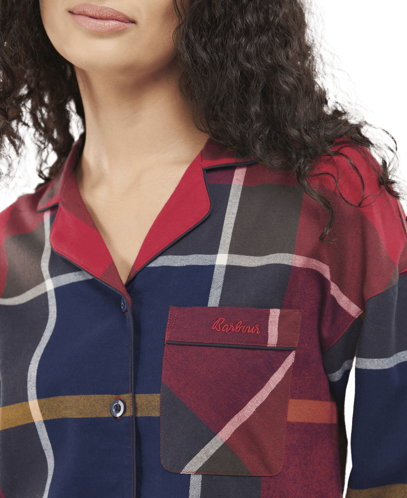 W's Large Scale Ellery PJ Set Large Red Tartan, view: 8