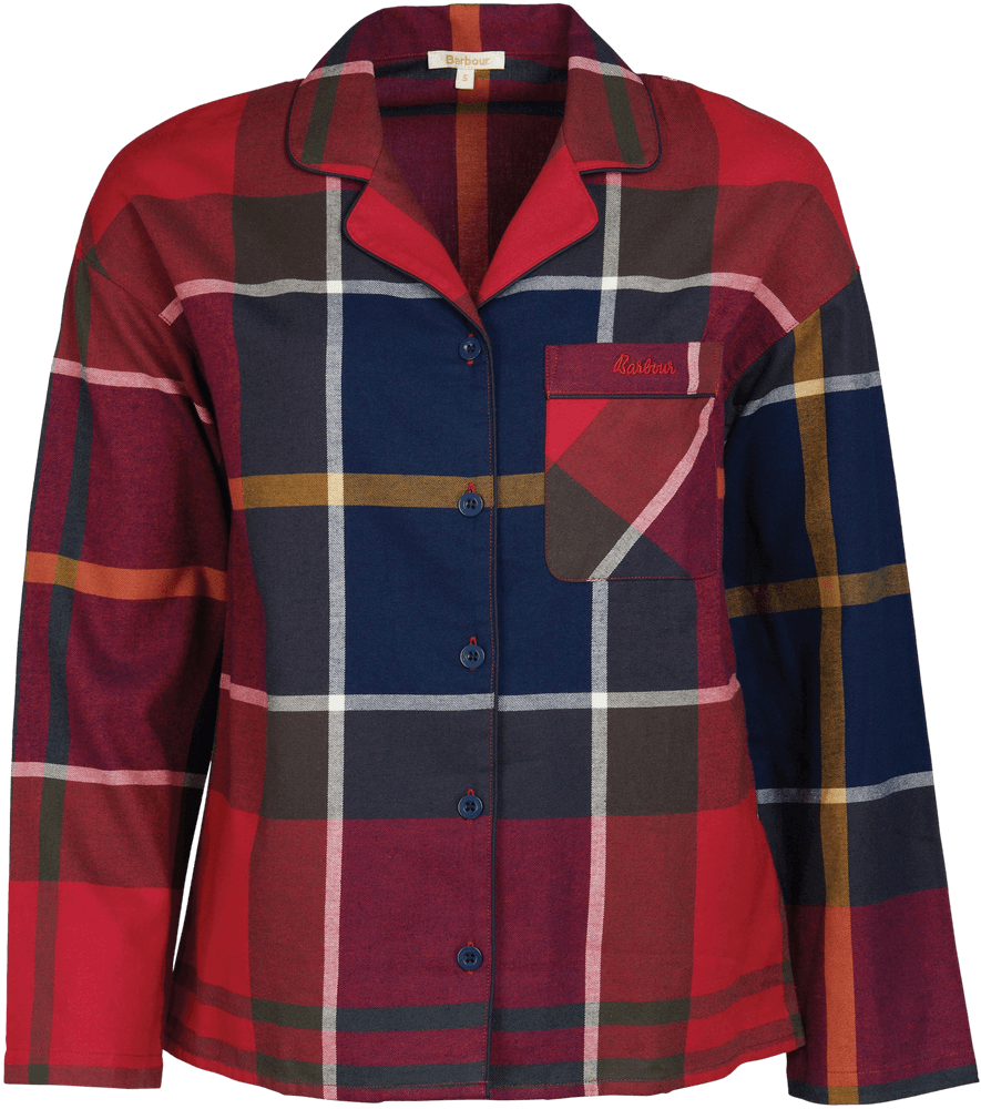 W's Large Scale Ellery PJ Set Large Red Tartan, view: 1