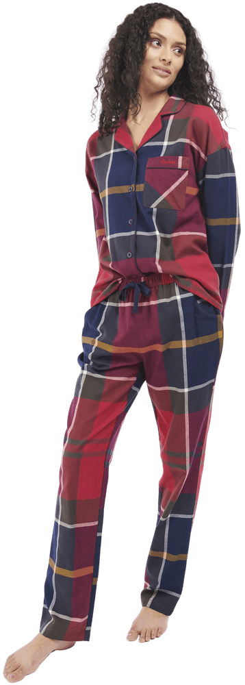 W's Large Scale Ellery PJ Set Large Red Tartan, view: 4